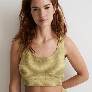 Madewell NWT - U-Neck Crop Tank